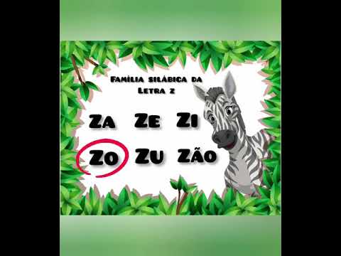 Família silábica da letra Z