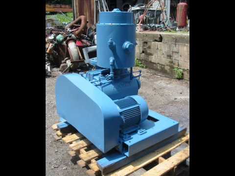 KINNEY KDH-130 VACUUM PUMP - 5 HP  #6758