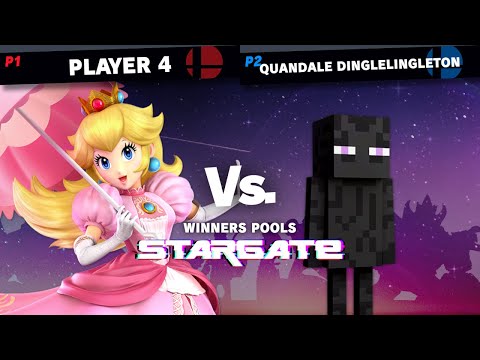 Player 4 (Peach) vs Quandale Dinglelingleton DDog (Steve) - Stargate #12 Winners Pools
