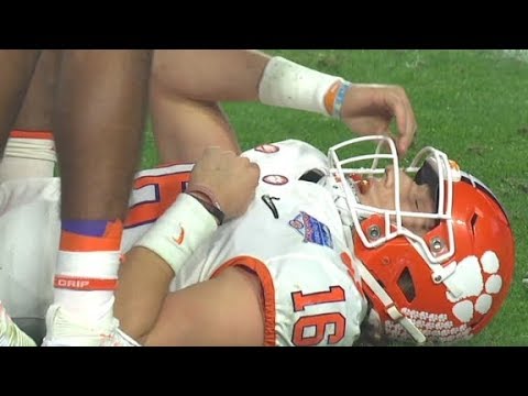 Clemson vs Ohio State Wade EJECTED For Targeting Lawrence