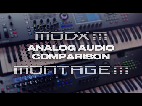 Yamaha MODX M analog audio quality vs MONTAGE M. How MUCH better is the flagship?