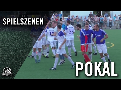 SV Bergfried Leverkusen - SV Schlebusch (4. Runde, Bitburger-Pokal 2016/17, Kreis Köln)- Spielszenen