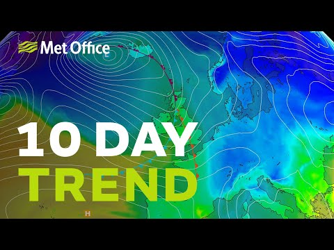 10 Day Trend – Snow on the way but will it stay cold?