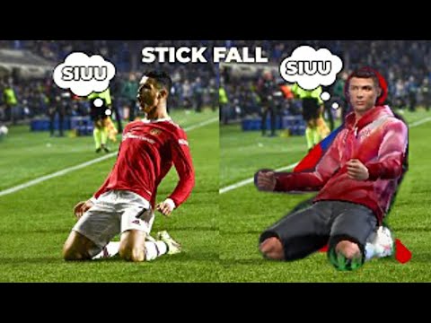 Ronaldo 10 min Best falls 2022 | Stickman Dismounting funny moments Like a boss compilation