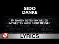 SIDO - DANKE AGGROTV LYRICS KARAOKE ...