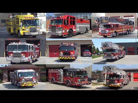 Fire Trucks Responding Best of 2023 Pt2