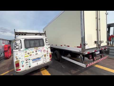 Estrada para Nova Prata do Iguaçu via balsa