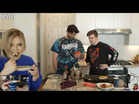 HasanAbi June 1, 2021 – Hasan explains Communism to Nick Polom while making Breakfast, also DOG!