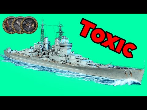 The Conqueror is still the most toxic battleship in the game