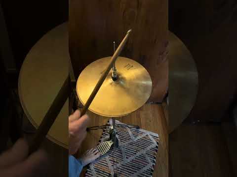 Restored Paiste 14" 404 Medium Bottom Hi-Hat and 14” 2002 Heavy Bottom Hi-Hat image 11