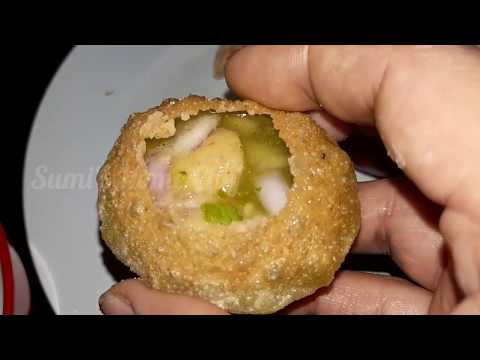 Making Pani Poori with Sumi's Family Chefs / Homemade Paani Poori Recipe