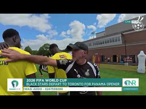 Black Stars Leave Rhode Island for Toronto Ahead of World Cup Opener