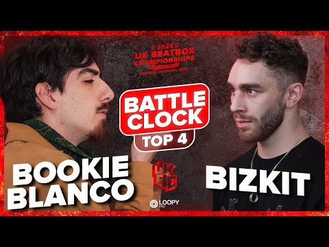 Bookie Blanco 🇫🇷 vs Bizkit 🇺🇸 | UK Beatbox Championships 2025 | Battle Clock Semi Final