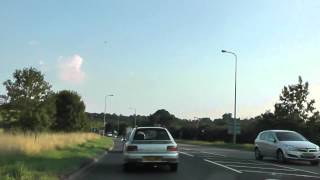 preview picture of video 'Driving On The A456 & B4195 Between Bewdley & Stourport on Severn, Worcestershire, England'