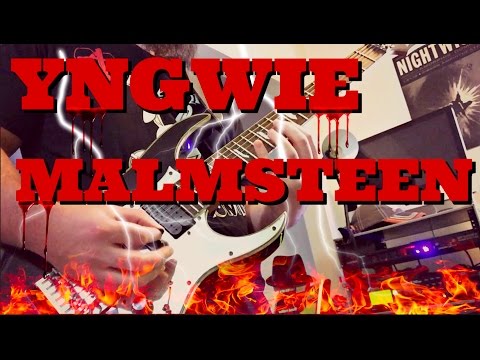 Yngwie Malmsteen Guitar Lesson | Diminished Arpeggio Destruction