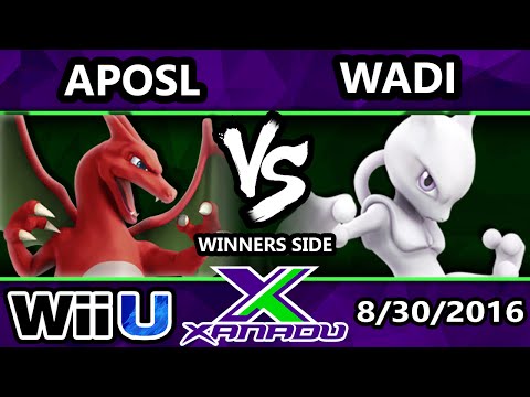 S@X 165 - VGBC | Aposl (Charizard) Vs. SS | WaDi (Mewtwo) SSB4 Tournament - Smash Wii U - Smash 4