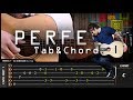 Ed Sheeran PERFECT Cover Fingerstyle Cover TAB Tutorial Lesson