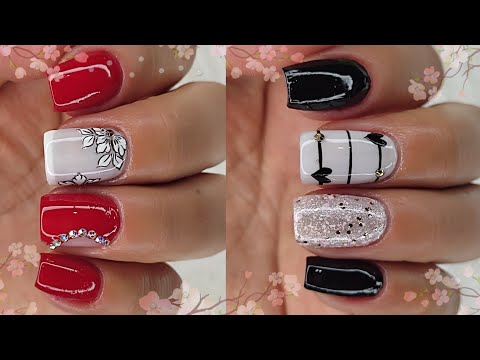 HERMOSAS IDEAS DE UÑAS /2 Diseños de uñas fáciles y, ELEGANTES 💅😍