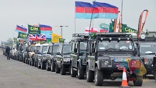 preview picture of video 'Land Rover CONVOY for HEROES 2014, Long Marston Airfield, Warwickshire'