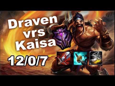 Draven Adc vrs Kaisa - Kr Master 10.6