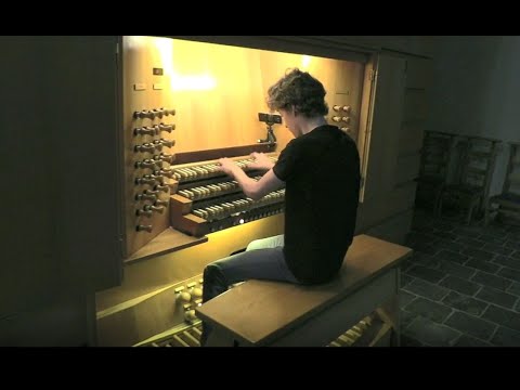 RAMMSTEIN - DEUTSCHLAND on pipe organ by Antoine Anneessens