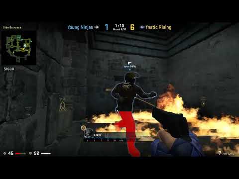 CS:GO POV Sapec (30-26) Young Ninjas vs fnatic Rising (ancient) @Malta Vibes Knockout Series 6