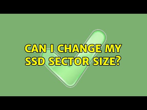 Can I change my SSD sector size? (3 Solutions!!)