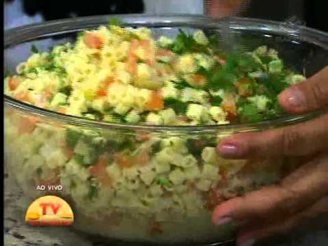 Macarrão ao forno e Torta de liquidificador - 28/07/2011