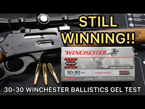LEGENDARY!! 30-30 Winchester 150gr Power Point Super-X Ammo Test