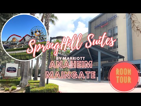 Hotel Room Tour: SPRINGHILL Suites by Marriott, Anaheim Maingate. Walking distance to Disneyland