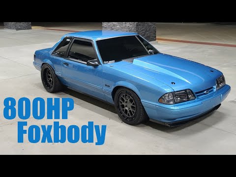 800HP Foxbody - Vortech YSi Supercharged Mustang Review