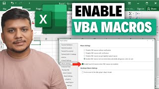 How To Enable "Microsoft has blocked macros from running untrusted sou