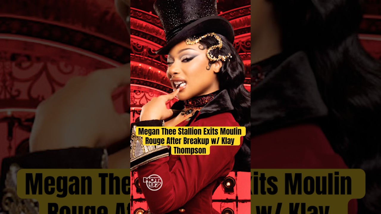 Megan Thee Stallion Exits Moulin Rouge After Breakup w/ Klay Thompson #morningswithmero #hot97