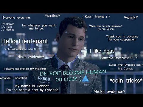 Detroit Become Human on Crack Season 1 - Funniest DBH Memes Compilation