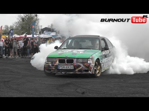 3 Miejsce Pokaz mocy STREET - BMW E36 3.0 V8 "STERYD" - Majówka z BMW 2022 Toruń