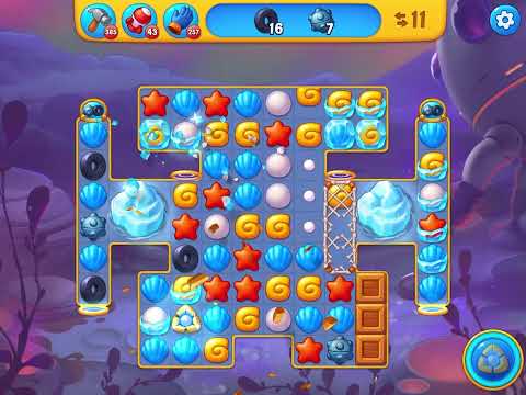 Fishdom level 6235 no boosters フィッシュダム ノーマル [Friend's]