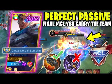 PERFECT PASSIVE!! FINAL MCL YSS CARRY THE TEAM! ROTASI TERBARU YSS NEW PATCH/UPDATE 2023 FARMING YSS