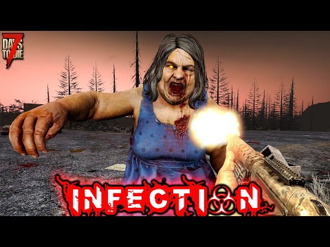 THE NIGHTTIME WASTELAND! | 7 Days to Die: INFECTION