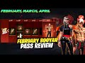 FREE FIRE 2024 ALL BOOYAH PASS REVIEW | February booyah pass 2024 | MARCH BOOYAH PASS 2024 | FF 2024