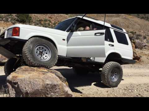 Land Rover Discovery 2 Offroad Articulation test Twin Locked