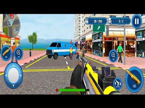 US Police Prado Cop Duty Games - Android GamePlay - Shooting Games Android 2