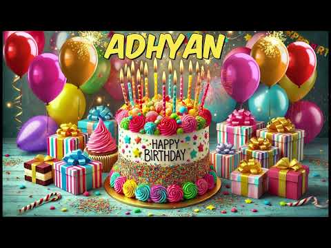ADHYAN Happy Birthday Song - Happy Birthday to You