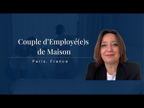 Offre d’emploi de Couple d’Employé(e)s de Maison à Paris, France