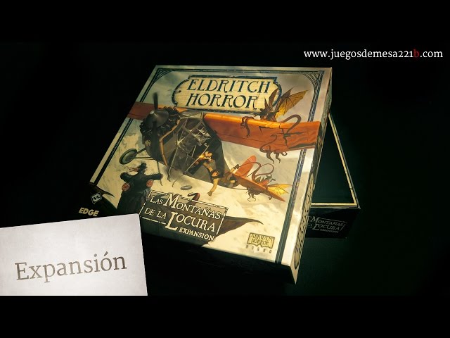 Vídeo relacionado con Fantasy Flight Games Eldritch Horror - Las montañas de la Locura, Juego de Mesa