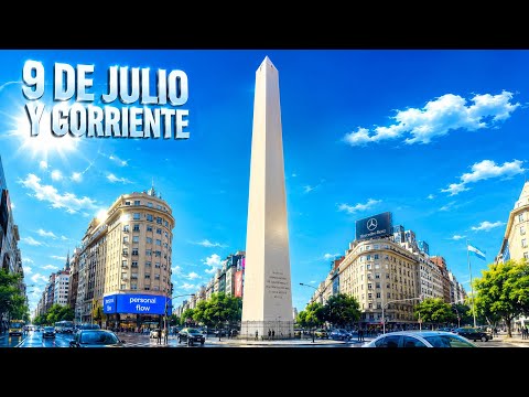 9 de julio y corrientes