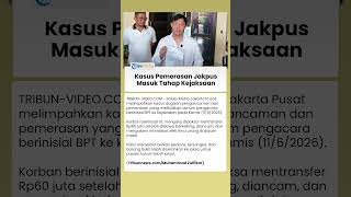 Diduga Peras Korban Rp500 Juta, Oknum Pengacara Resmi Diserahkan ke Kejaksaan Jakarta Pusat
