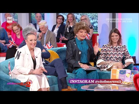 Carolyn Smith, la signora Coriandoli - Citofonare Rai2 07/05/2023