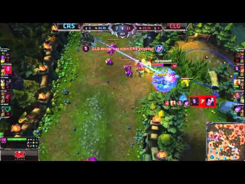 CRS vs CLG - 2014 NA LCS Summer Split W1D1 [Highlights]