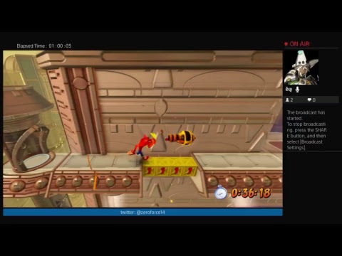 Crash Bandicoot: Warped (PS4) playthrough pt. 8