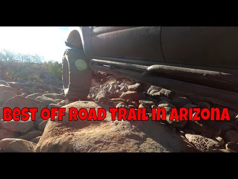 The BEST OFFROAD TRAIL  in Arizona:  A VIRTUAL TOUR IN ULTRA HIGH DEF !